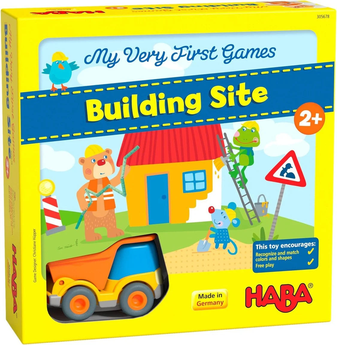 HABA – Mes premiers jeux : Chantier de construction (Multilingue)