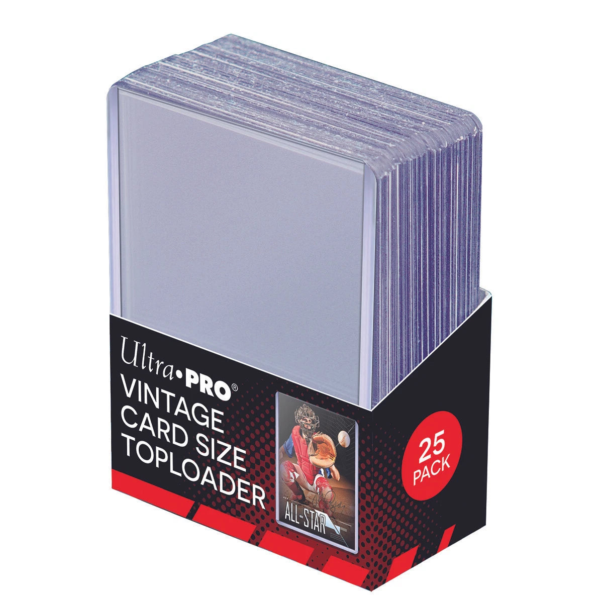 Vintage Card Size Toploaders Top Loaders Ultra PRO