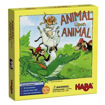 Animal Upon Animal – Jeu d'équilibre et d'adresse | HABA – Multilingue