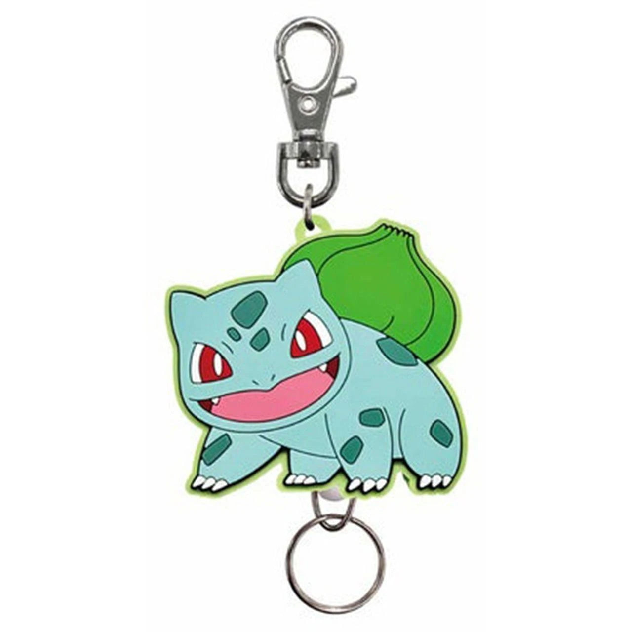 SK Japan Pokemon Rubber Reel Key Holder Bulbasaur